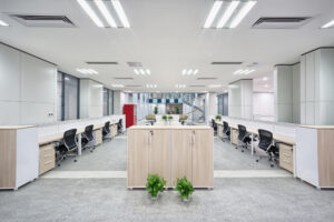 How do you keep shared office space clean