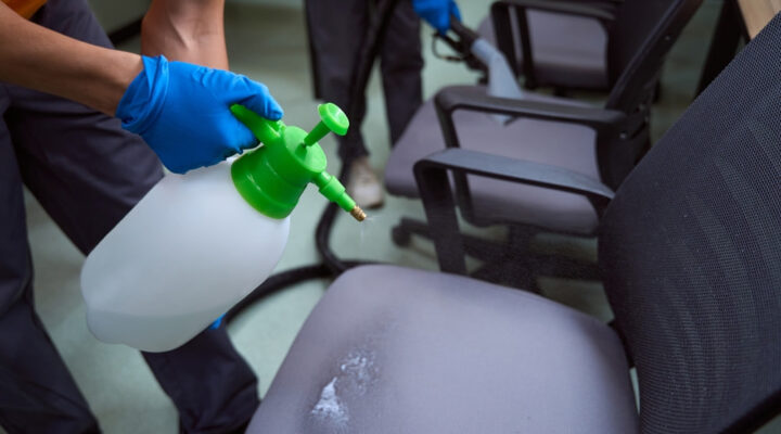 How do you disinfect premises