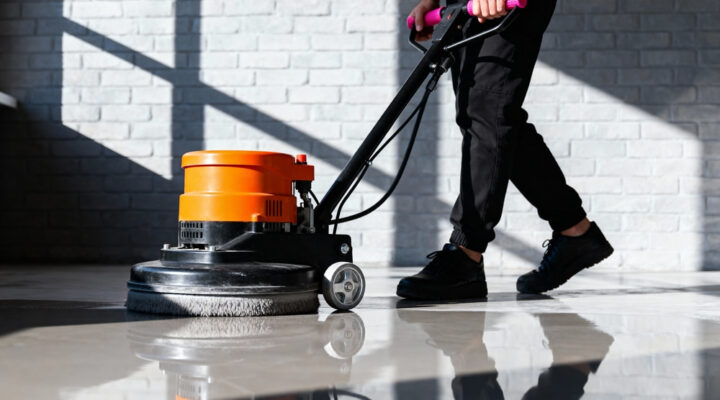 Why is winter cleaning more challenging for commercial properties