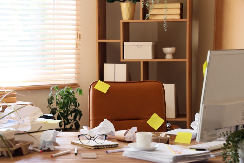 Why does my office still look dirty after cleaning